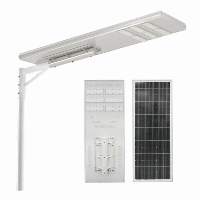 Symmetric / Asymmetric Solar LED Street Light 3000 - 18000lm 120 Degree Beam Angle