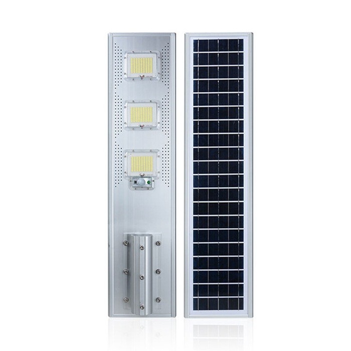 Aluminum Alloy Shell Integrated Solar Street Light SMD5730 IP65 6500K 50W 100W 150W